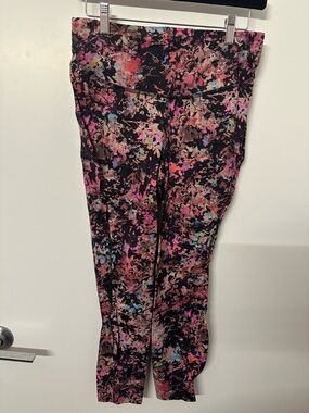 $60!! Lululemon Women’s Base Pace Stencil Blossom Running Leggings Size 10